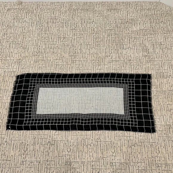 Armani Exchange Scarf Premium Silk Cotton Vintage AX A/X NWOT - Picture 2 of 8